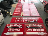 Signage from The Winston Race at Lowes Motor Speedway 2002 & 2003