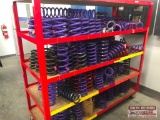 Racing Coil Springs on Large Rolling Cart