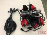 (6) Racing Electronics Headsets with Cord
