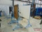 (5) Rolling pegboard tooling holders three missing pegboard (5) times the money