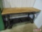 metal shop table 72x30x35 tall