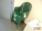 (9) green plastic chairs (9) times the money