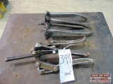 (2) Pullers, 3 jaw, 8