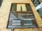 Angle Gage Blocks in wooden box