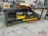 Steel shop table