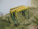 (3) metal saw bucks, (3) times the money