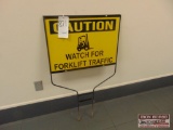 Forklift sign