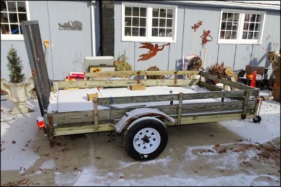 Non Conventional Utility Trailer  "as is" - title present