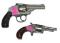 Iver Johnson Arms & Cycle Works - .32 - /// Eureka - .22 - revolver ( 2 for 1 money)