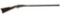 Antique unmarked - Model:heavy barrel target rifle - .45- rifle