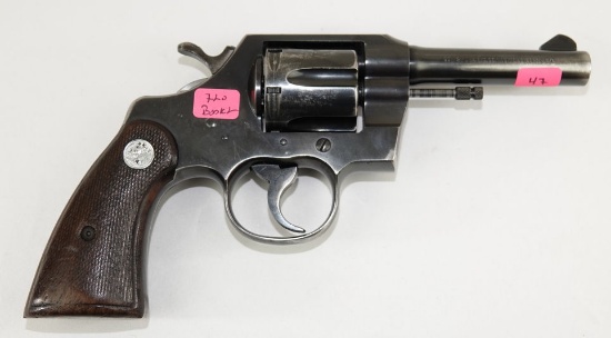Colt - Model:Official Police - .38- revolver