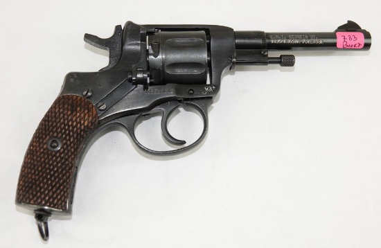 Russian - Model:M1895 Nagant - 7.62X38R- revolver