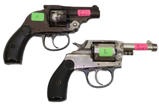 U.S. Revolver Co / H&R Arms .32 revolvers (2 revolvers)