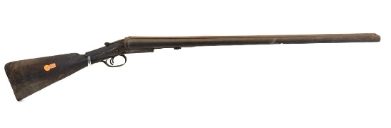 W. Richards .12 shotgun / unmarked .22 rifle