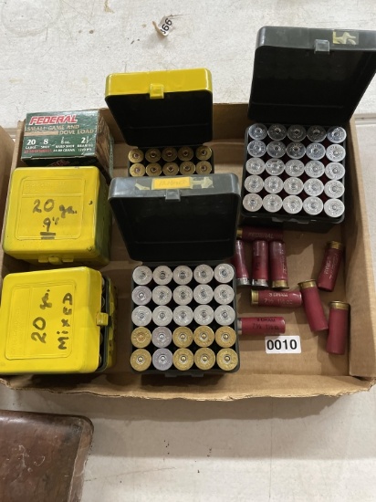 Large mixed 12 and 20 gauge ammo lot
