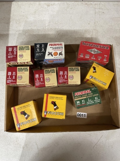 Mixed shotgun ammo lot