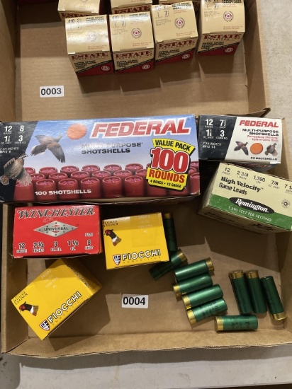 Mixed shotgun ammo lot