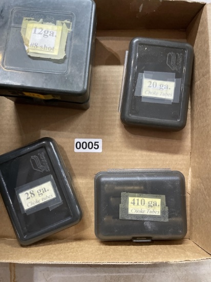 Chokes, Ammo, and Brass lot