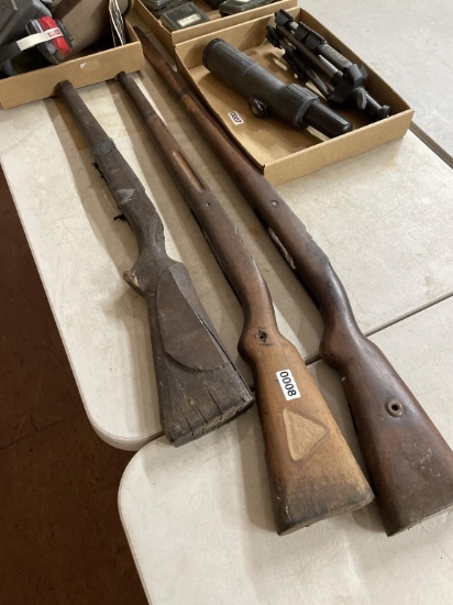 3 Rifle stocks for one money