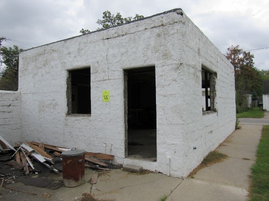 Cinder Block Garage