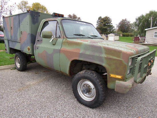 1986 Maintenance Contact Truck