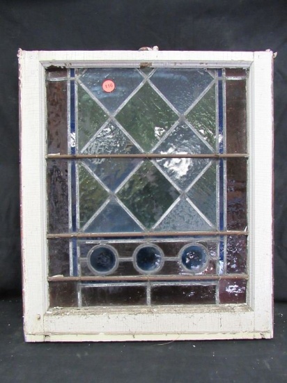 Rectangle Stained Glass Window