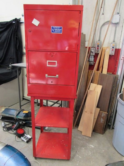 File Cabinet and Cart