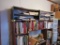 assorted book cases