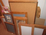 large lot of picture frames