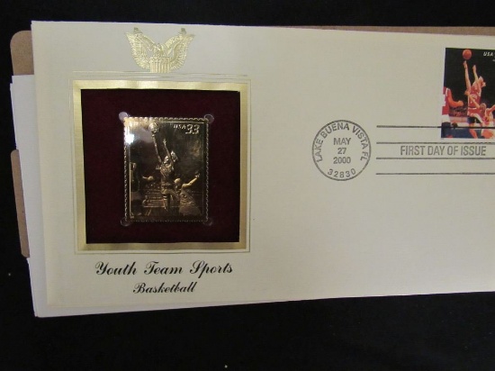Mint Stamps and Gold Replicas