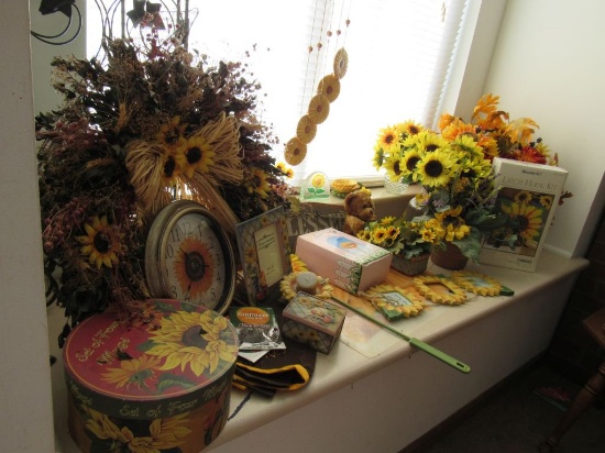 Sunflower decor