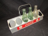 Metal Coca-Cola 12 Pack Carrier