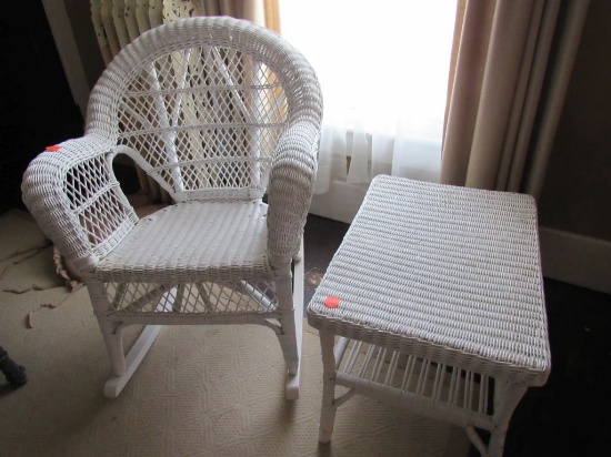 Chair and End Table