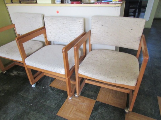 3 Matching Kitchen Chairs