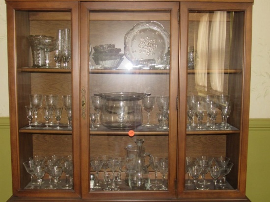 Large Grouping of Crystal ware