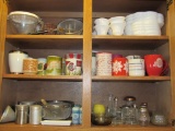 Contents of a Kitchen Cupboard