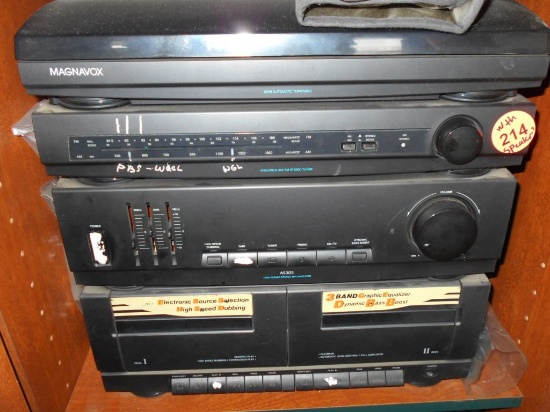 Magnavox Video Recorder & Speakers