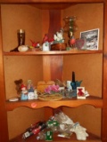 Contents of a Corner Cabinet