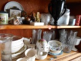 Contents of 2 Shelves in a Hutch