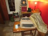 Typewriter & Stand