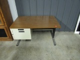 Metal desk