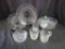 Crystal Like Dinnerware Set