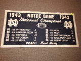 Notre Dame Pennant