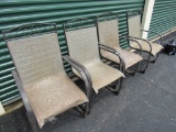 4 Outdoor chairs