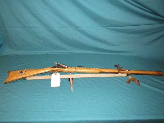 .45 Cal CVA Kentucky rifle with Native American embellishments