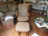 Glider Chair & Footstool