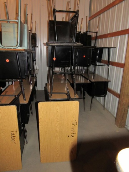 10 School desks