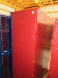 Row of 4 lockers