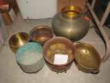 Brass pots