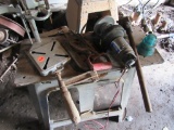 Work Table & Drill Press